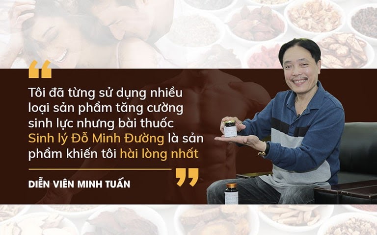 Diễn viên Minh Tuấn đánh giá cao hiệu quả bài thuốc của Đỗ Minh Đường