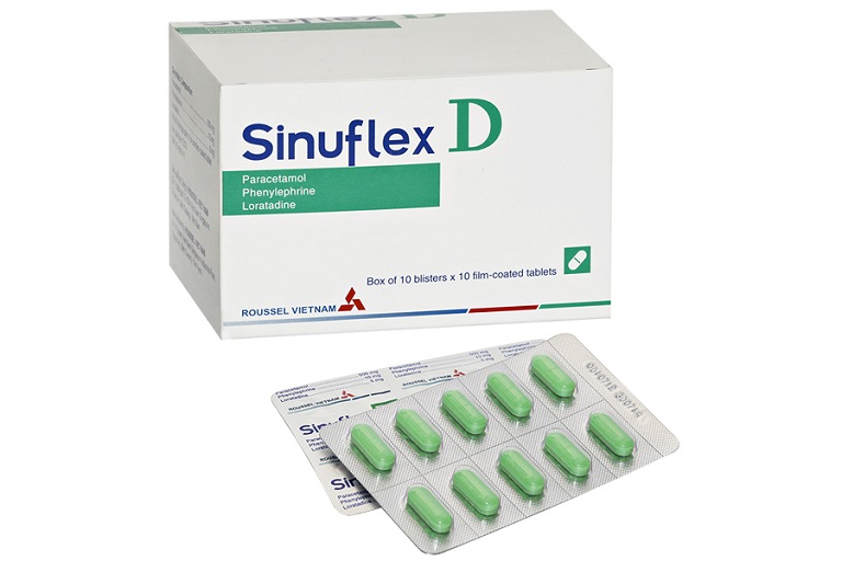 Thuốc trị sổ mũi sinuflex-D
