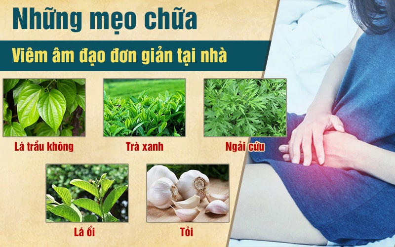 Một số mẹo trị viêm âm đạo đơn giản tại nhà