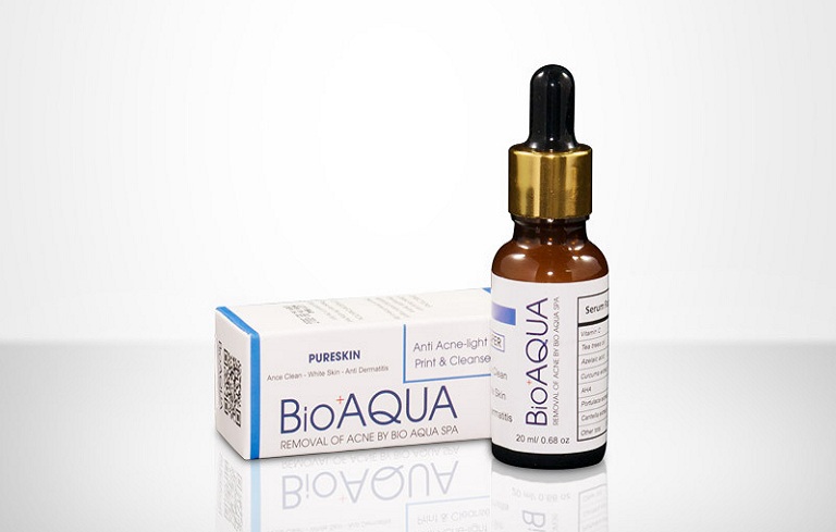 Serum Bioaqua chiết xuất từ nhiều loại thành phần tự nhiên vừa giúp làm đẹp vừa loại bỏ mụn hiệu quả