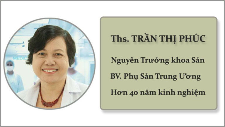 Bác sĩ Trần Thị Phúc có nhiều năm kinh nghiệm khám, chữa bệnh phụ khoa cho chị em
