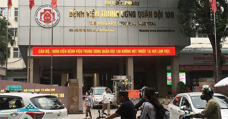 Bệnh viện Trung ương Quân đội 108 - Quận Hai Bà Trưng, Hà Nội