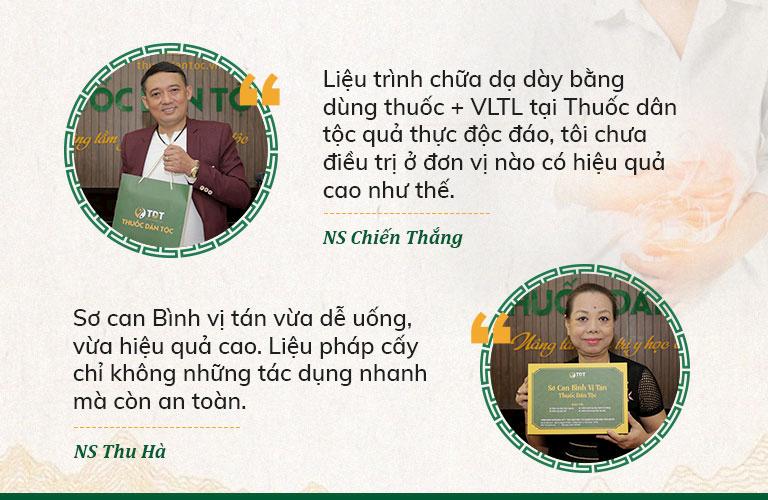 Chia sẻ từ nghệ sĩ Chiến Thắng, Thu Hà về bài thuốc Sơ can Bình vị tán