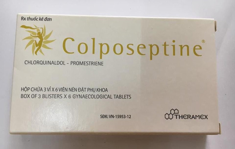 Thuốc đặt viêm lộ tuyến CTC Colposeptine hiệu quả cho chị em