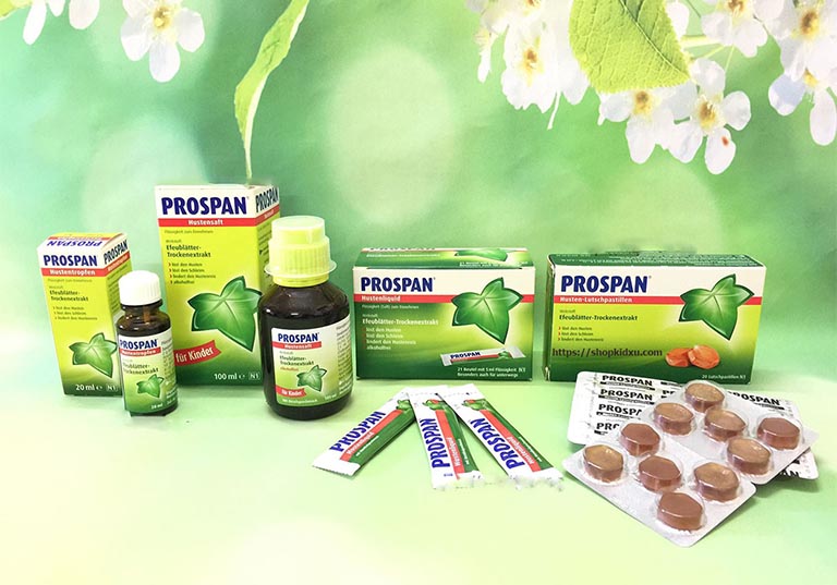 Những sản phẩm thuốc ho Prospan trên thị trường hiện nay