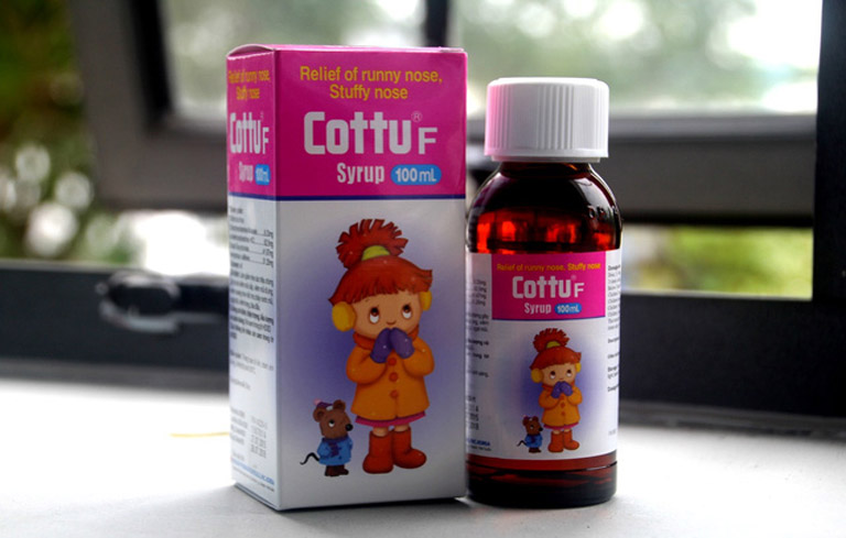 Thuốc sổ mũi Cottuf dành cho đối tượng trẻ em