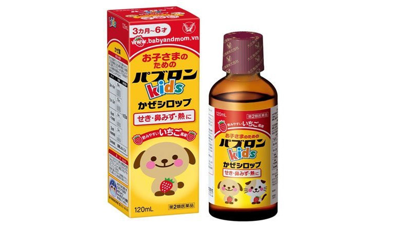 Thuốc ho Paburon S là dòng sản phẩm của hãng Pabron - Nhật Bản được chỉ định để điều trị bệnh ho cho trẻ sơ sinh và trẻ em dưới 6 tuổi