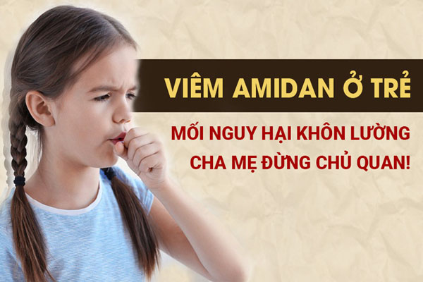 Viêm amidan ở trẻ em