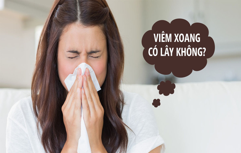 Viêm xoang có lây không