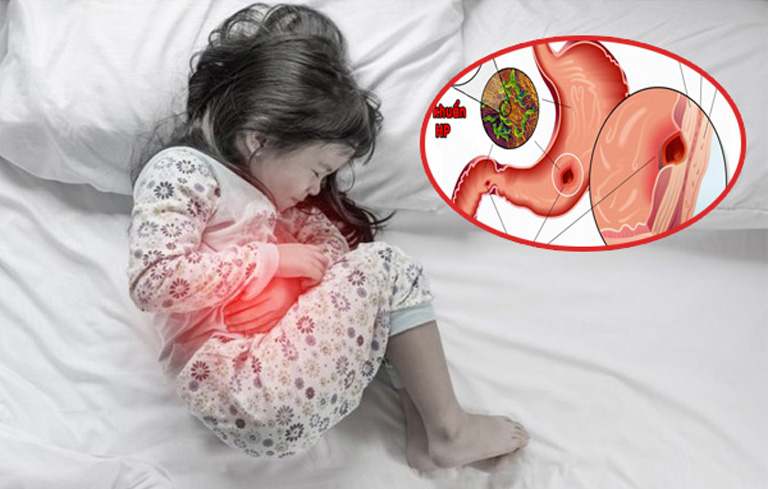Số lượng trẻ em bị đau dạ dày đang ngày một tăng lên