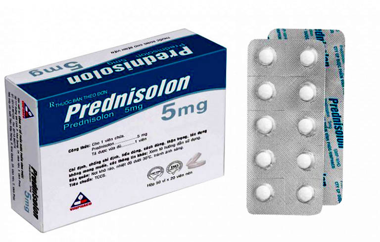 Viêm họng mãn tính uống thuốc gì? Prednisolon