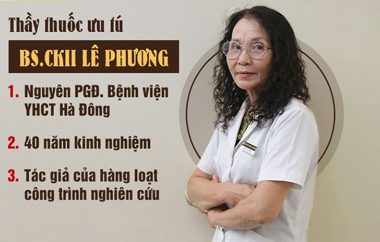 Bác sĩ Lê Phương vói 40 năm kinh nghiệp trong nghề
