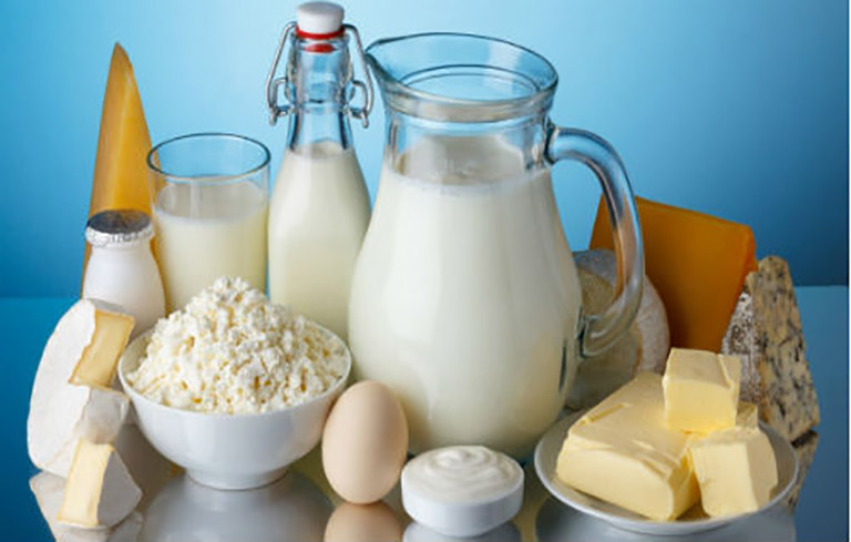 Sữa và các sản phẩm từ sữa là thực phẩm nên hạn chế