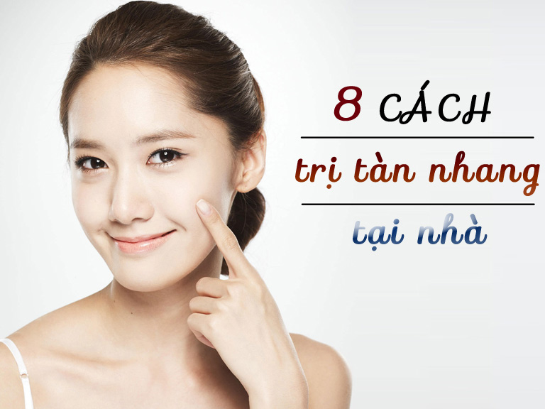 Cách trị tàn nhang tại nhà