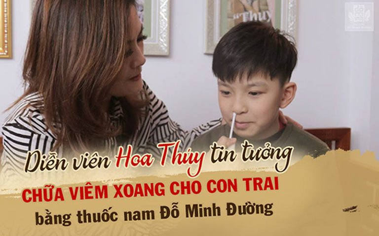 Diễn viên tin tưởng trị bệnh cho con trai bằng thuốc nam Đỗ MinhĐường