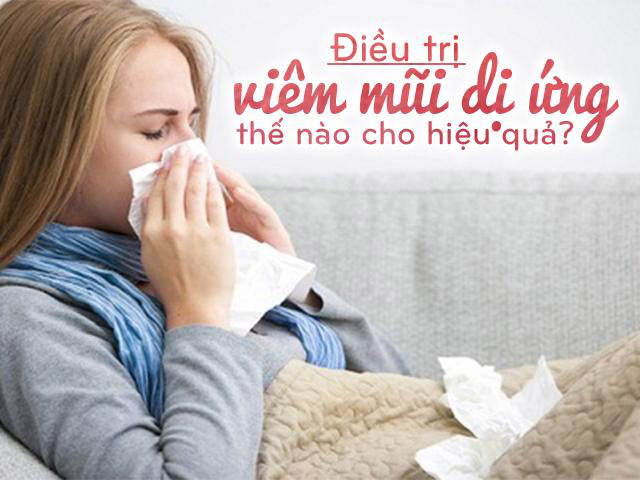 Điều trị viêm mũi dị ứng