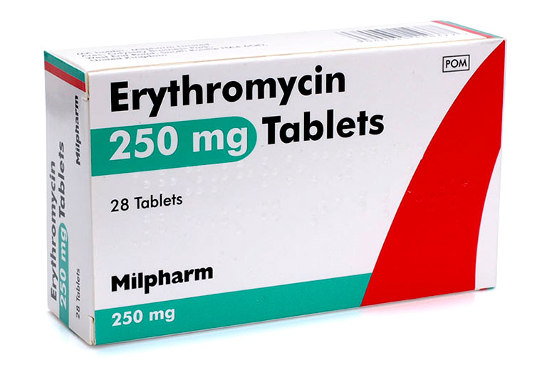 Viêm họng uống thuốc gì? Thuốc kháng sinh Erythromycin