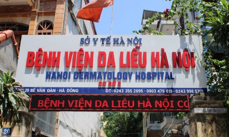 bệnh viện chữa nấm da đầu ở Hà Nội