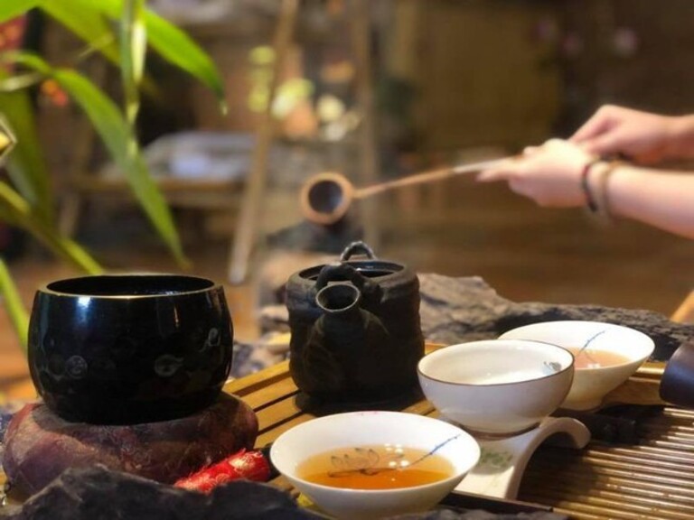 Nấu nước lá sake chữa tình trạng vàng da do viêm gan và nhiều bệnh lý khác.