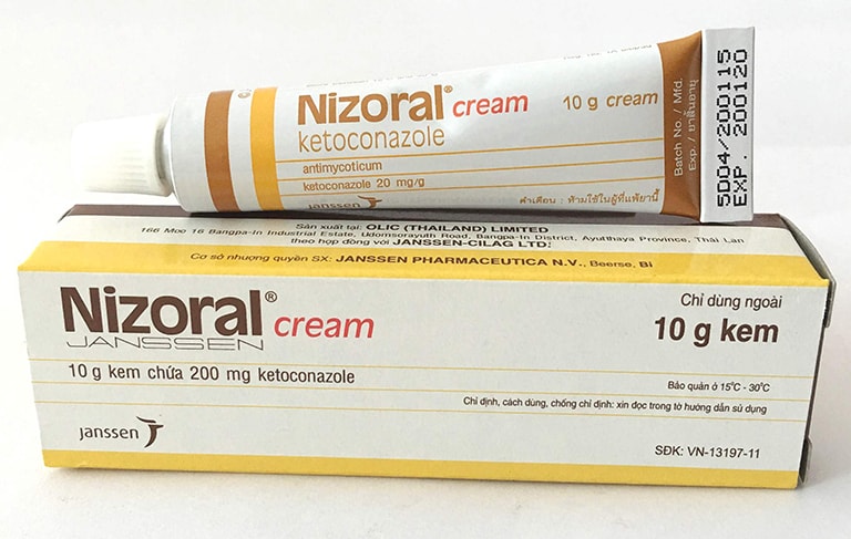 Nizoral - loại thuốc bôi thường dùng trong điều trị nấm candida