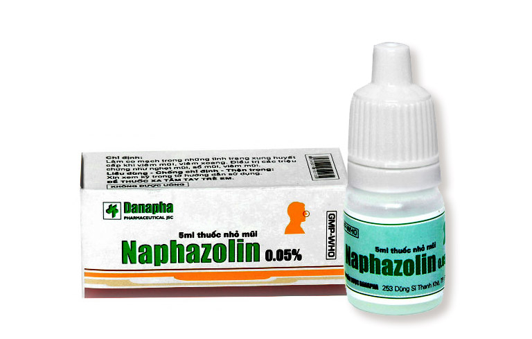 Thuốc trị nghẹt mũi Naphazolin