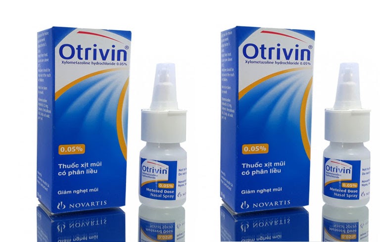 Thuốc trị nghẹt mũi co mạch Otrivin