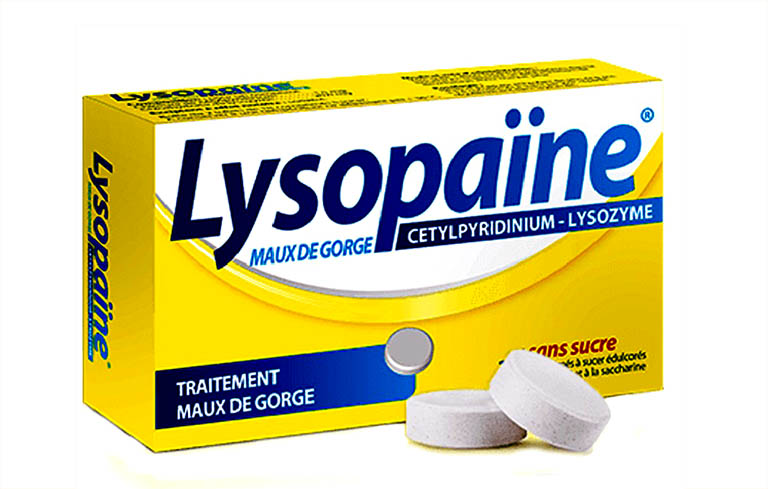 Lysopain là thuốc ngậm có chứa kháng sinh