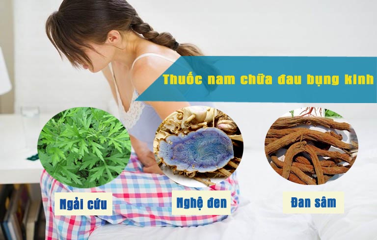 Thuốc nam chữa đau bụng kinh