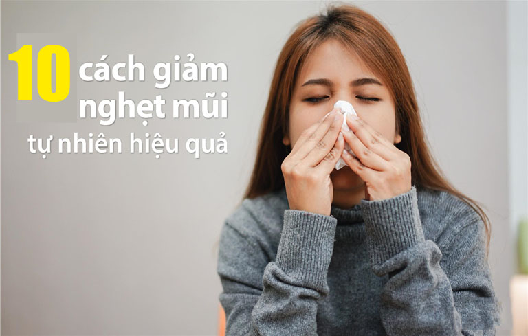 Mẹo trị nghẹt mũi
