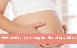 Viêm cổ tử cung khi mang thai có ảnh hưởng đến thai nhi