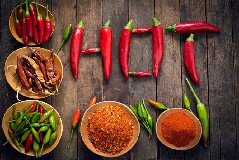 Những đồ ăn cay nóng - Đối tượng bị nhiệt miệng nên tránh xa