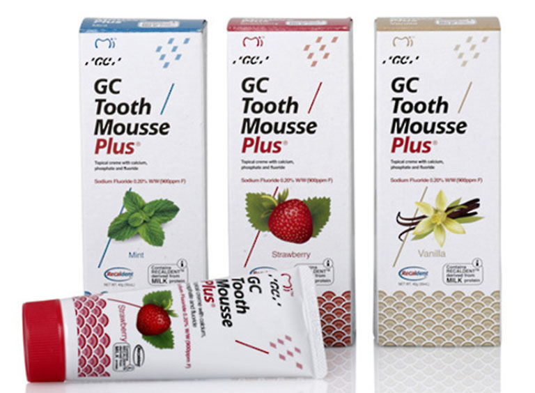 GC Tooth Mousse Plus là gel bôi chăm sóc sức khỏe răng miệng và chống ê buốt răng rất tốt