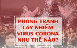 Cách phòng tránh virus corona