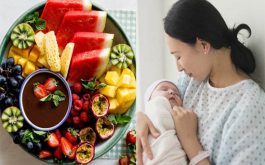 Một số loại quả giúp cung cấp vitamin và những chất dinh dưỡng cần thiết cho mẹ sau sinh