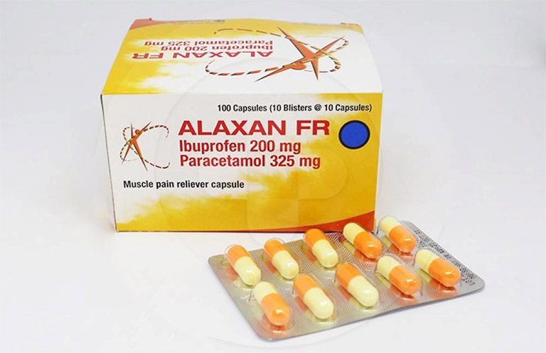 Thuốc giảm đau răng cấp tốc Alaxan là thuốc có sự kết hợp giữa thành phần hoạt chất Paracetamol là Ibuprofen