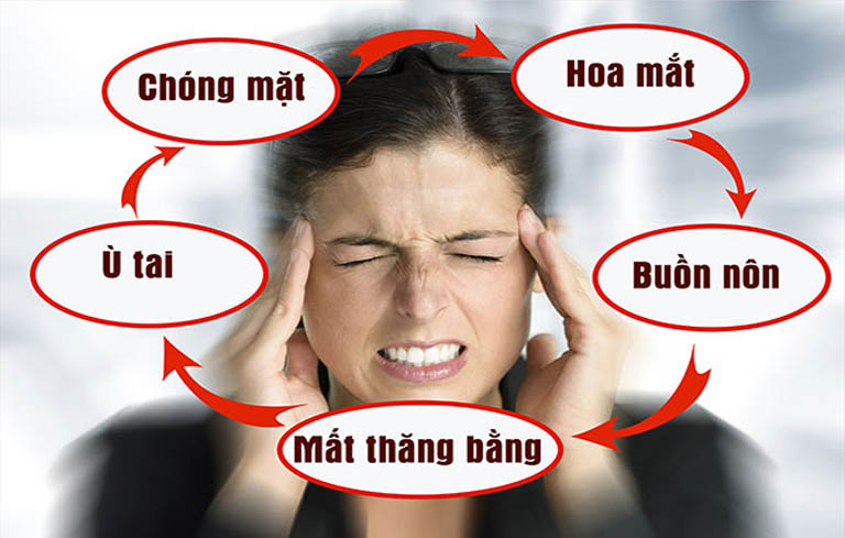 triệu chứng rối loạn tiền đình