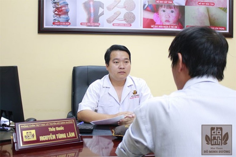 Thầy thuốc Nguyễn Tùng Lâm là một bác sĩ chữa dị ứng giỏi khu vực phía nam, được nhiều người tin tưởng