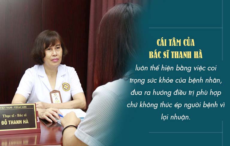 Bác sĩ Đỗ Thanh Hà là người luôn trăn trở với nỗi đau của bệnh nhân