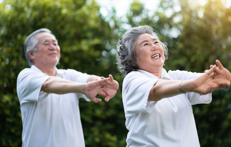 Tập thể dục thường xuyên hạn chế bệnh rối loạn tiền đình ở người già