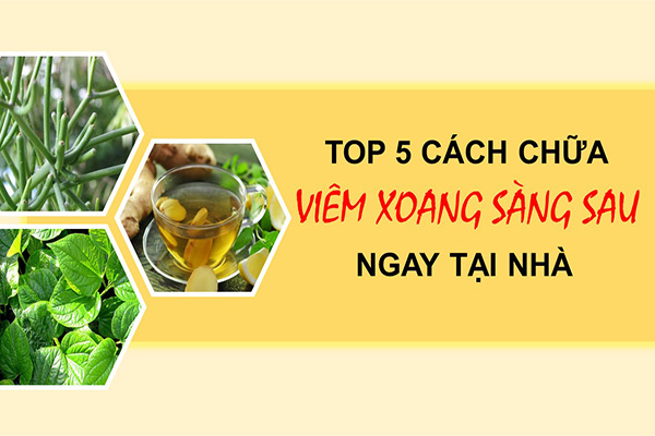 Cách trị viêm xoang sàng sau tại nhà