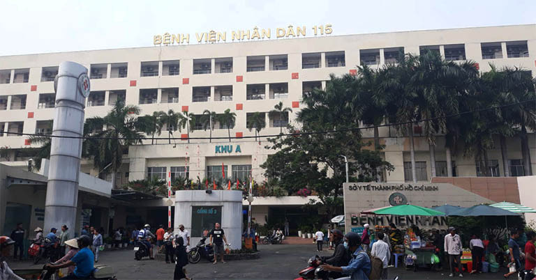 Bệnh viện Nhân dân 115 tọa lạc tại số 527 Sư Vạn Hạnh, Phường 12, Quận 10, thành phố Hồ Chí Minh