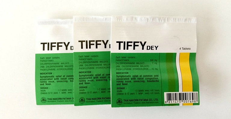 Thuốc giảm đau hạ sốt Tiffy