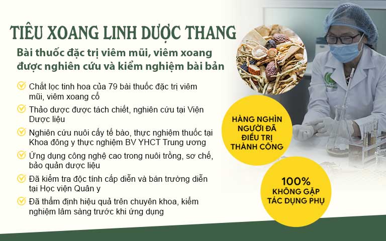 Bài thuốc đã trải qua quá trình nghiên cứu, kiểm nghiệm chuyên sâu