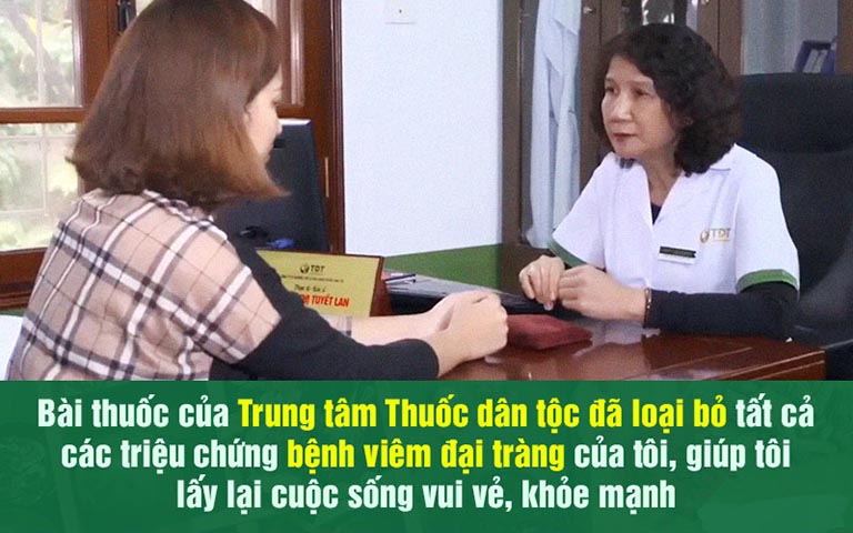 Bệnh nhân chia sẻ hiệu quả điều trị viêm đại tràng tại Thuốc dân tộc