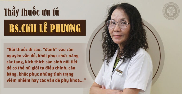 Thầy thuốc ưu tú, bác sĩ Lê Phương – GĐ chuyên môn Trung tâm Thừa kế và Ứng dụng Đông y Việt Nam nói về Phụ Khang Đỗ Minh