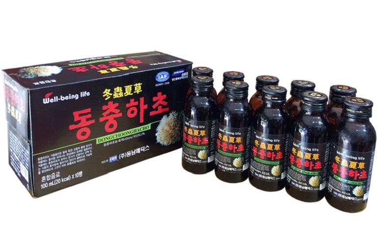 Top 9 sản phẩm đông trùng hạ thảo nước tốt nhất hiện nay