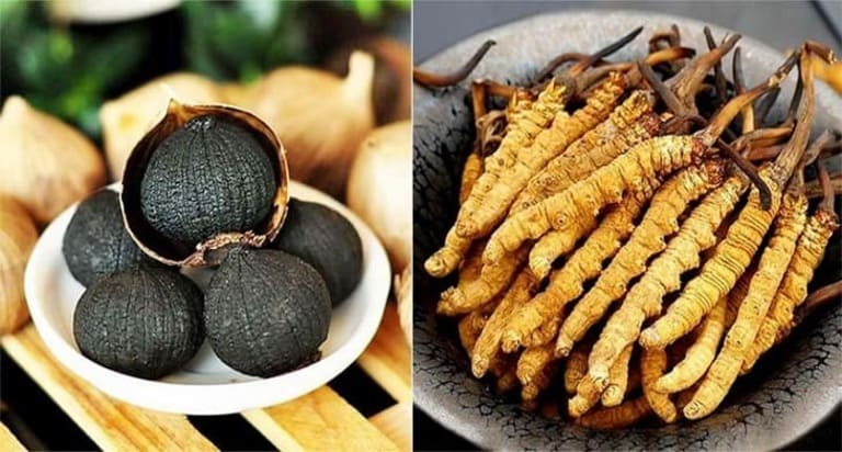 Bật mí những công dụng bất ngờ của tỏi đen đông trùng hạ thảo