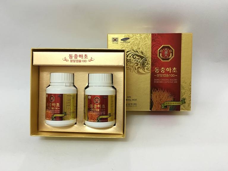 Viên uống 100 – Dong Chung Hacho Powder Capsule 100%