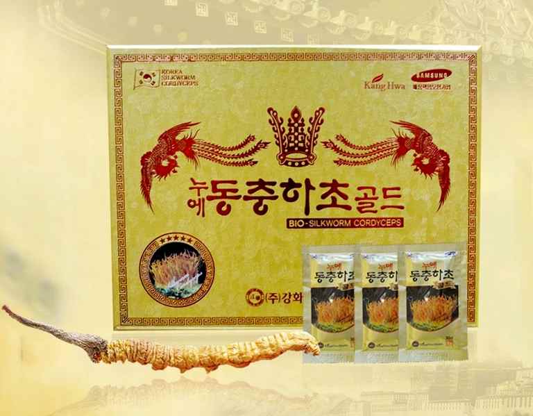 Top 8 đông trùng hạ thảo Hàn Quốc được ưa chuộng hiện nay