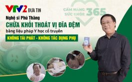 Nghệ sĩ Phú Thăng chữa thoát vị đĩa đệm tại Trung tâm Thuốc dân tộc